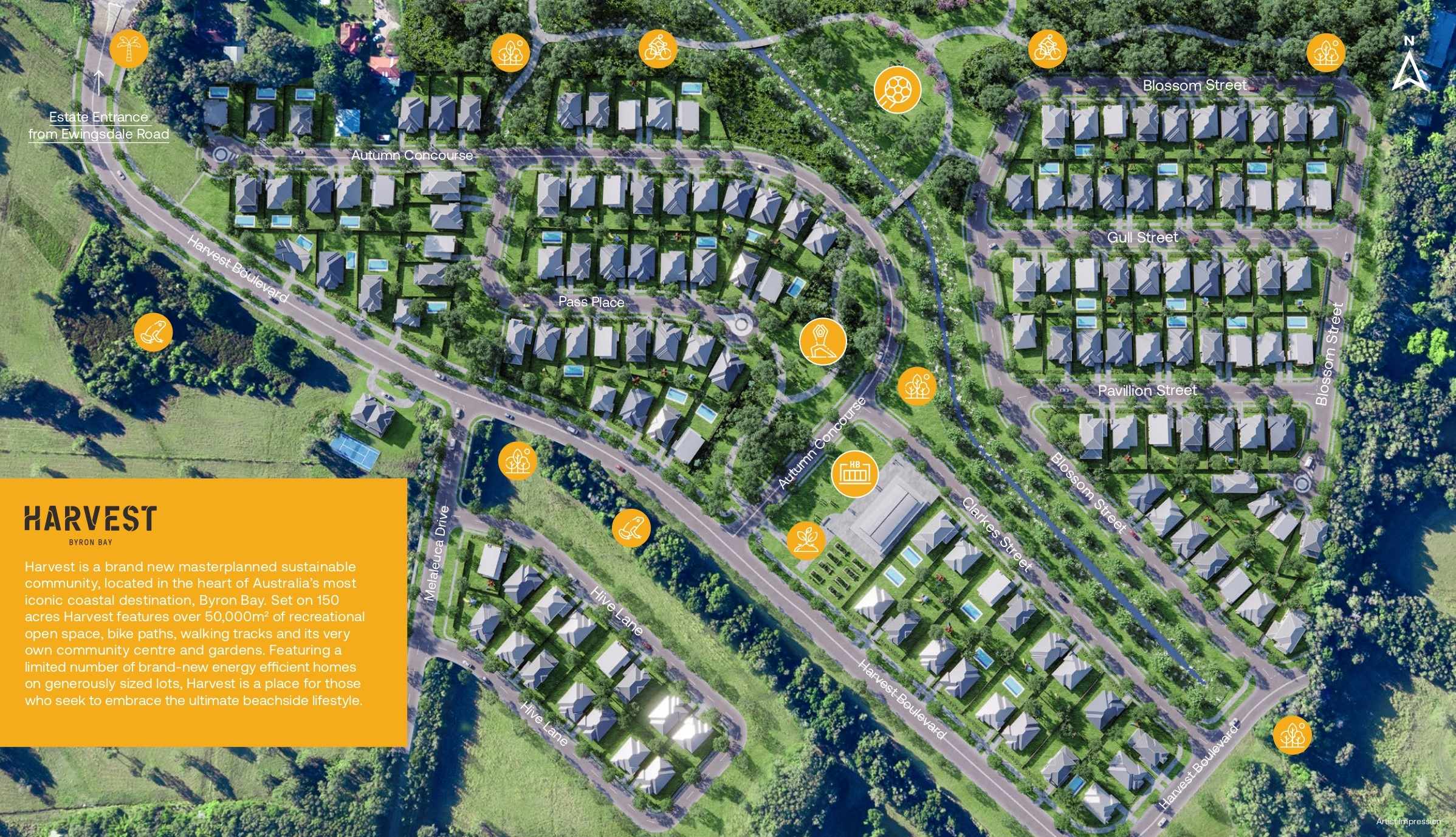 [Land for Sale] Harvest Estate, Byron Bay OpenLot